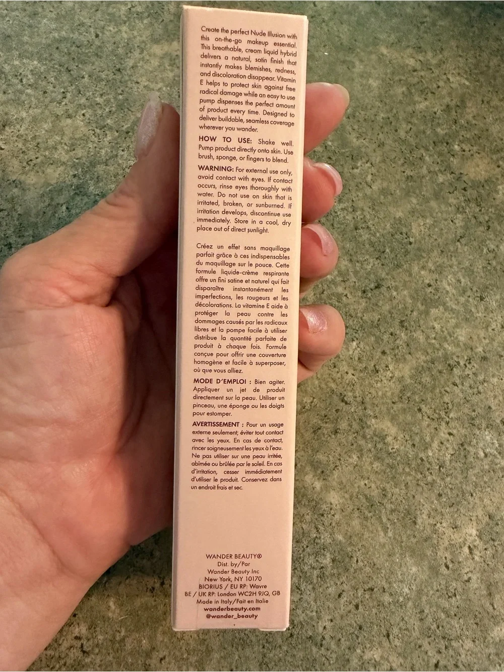 Wander Beauty bnib lightweight